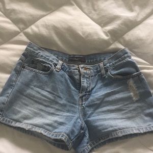 High waisted shorts